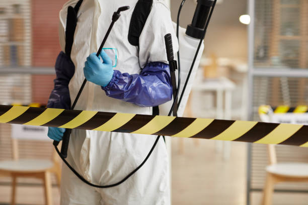 Professional Biohazard Cleanup technician working in Jackson, NE